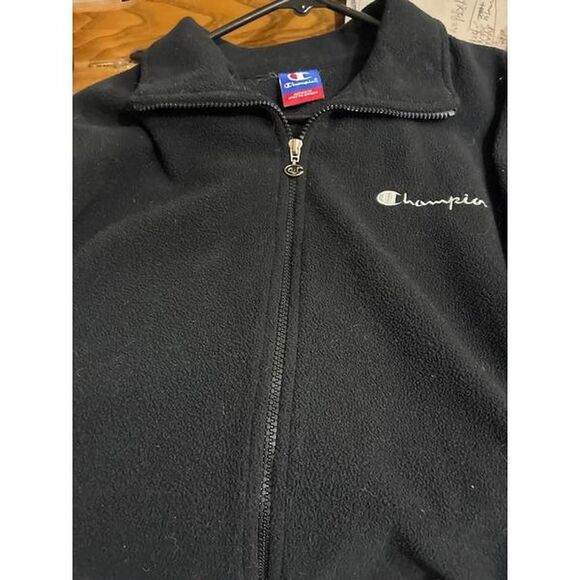 Champion Jackets & Blazers - Champion Women's White and Black Jacket